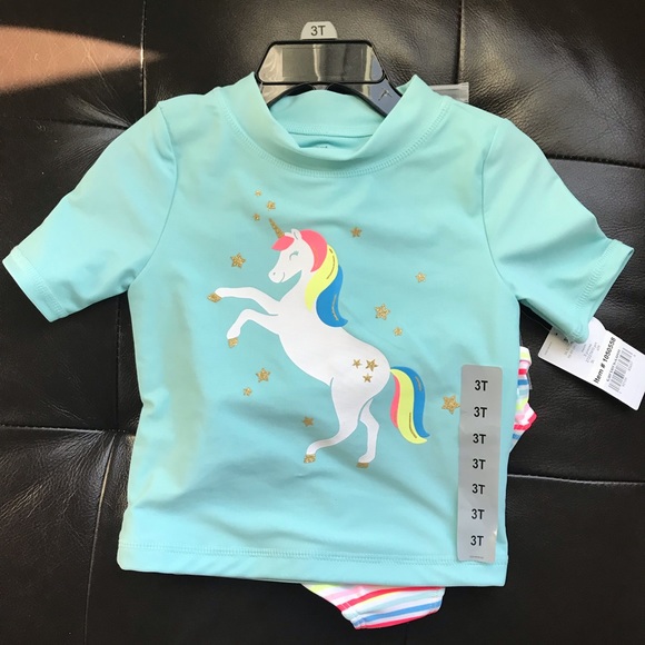 Carter's Other - NWT Carter’s 3 piece unicorn swim set